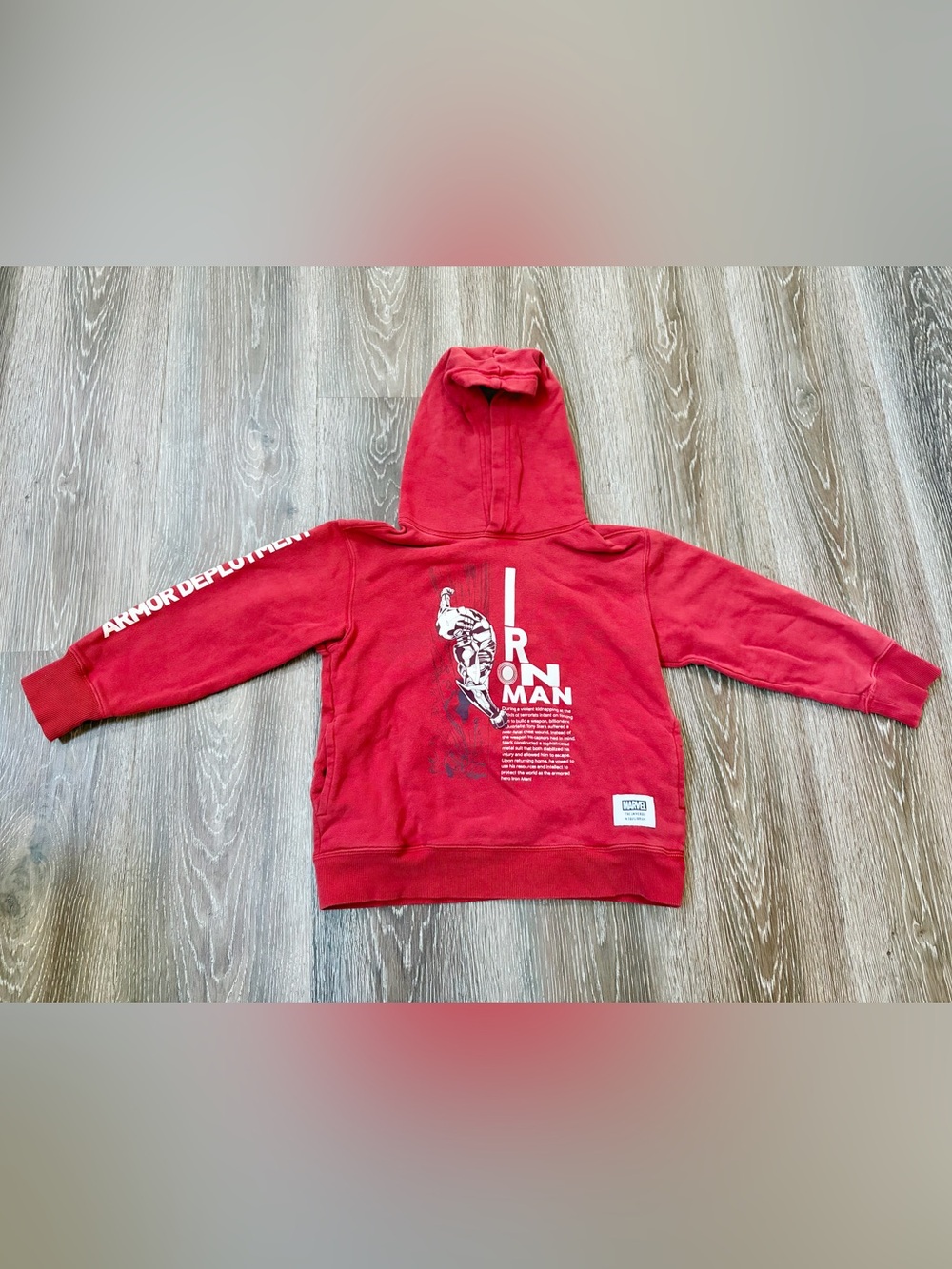 Uniqlo Marvel Iron Man Hoodie - 5-6T